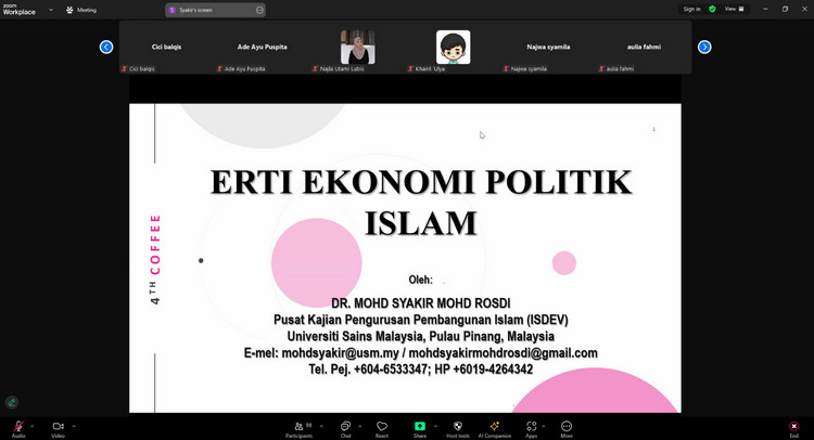 Dosen dari USM Malaysia Sampaikan Kuliah Tamu Perdana di Fakultas Syariah IAIN Langsa
