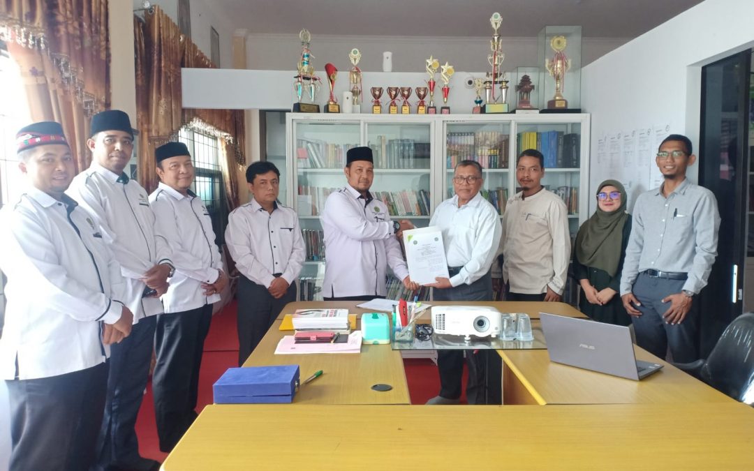 Fakultas Syariah IAIN Langsa Tanda Tangani MoU dengan Fakultas Hukum Universitas Samudera Langsa.