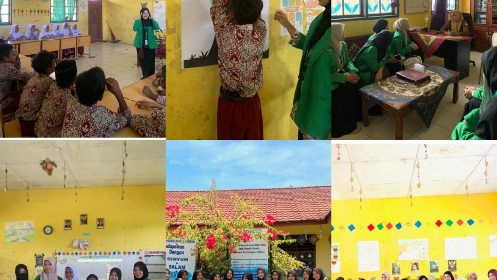 Dorong Motivasi Belajar- Mahasiswa KKN Sosialisasi Cita-cita di SDN Kuala Beukah