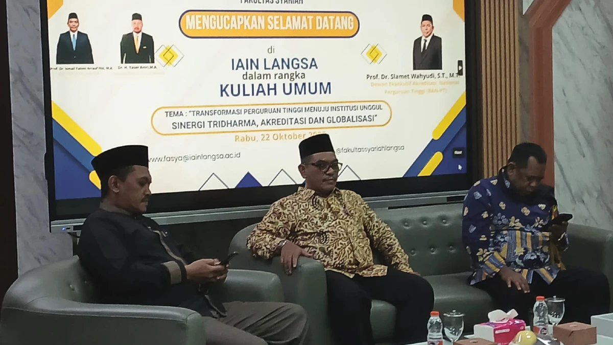 Pascasarjana IAIN Langsa Gelar Studium Generale Bertema Transformasi Perguruan Tinggi Menuju Institusi Unggul