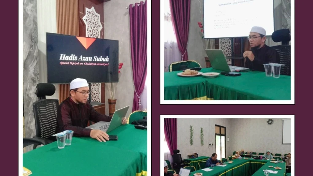 Seri Shariah Issues in Discussion: Pakar Hadits IAIN Langsa Analisis Perbedaan Riwayat Hadis tentang Azan Langsa,