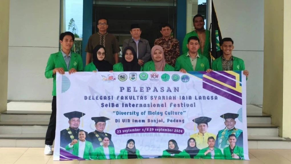 Delegasi Fakultas Syariah IAIN Langsa ikut SeiBa Internasional Festival di UIN Imam Bonjol Padang