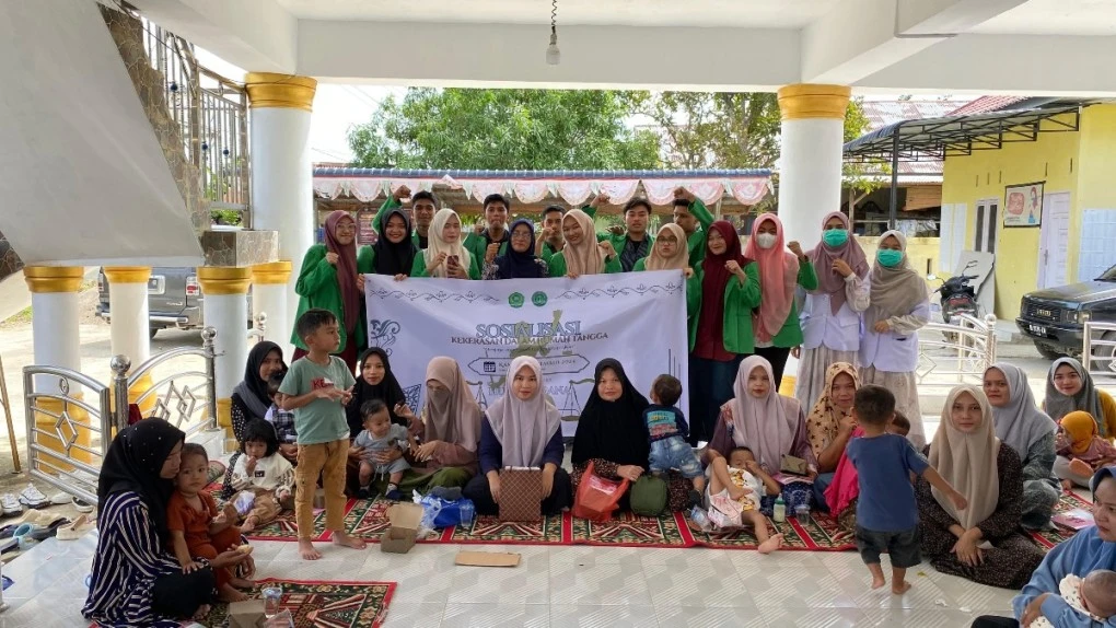 Mahasiswa HPI Fasya Gelar Sosialisasi Pencegahan dan penanggulangan Kekerasan dalam Rumah Tangga di Ranto Peureulak