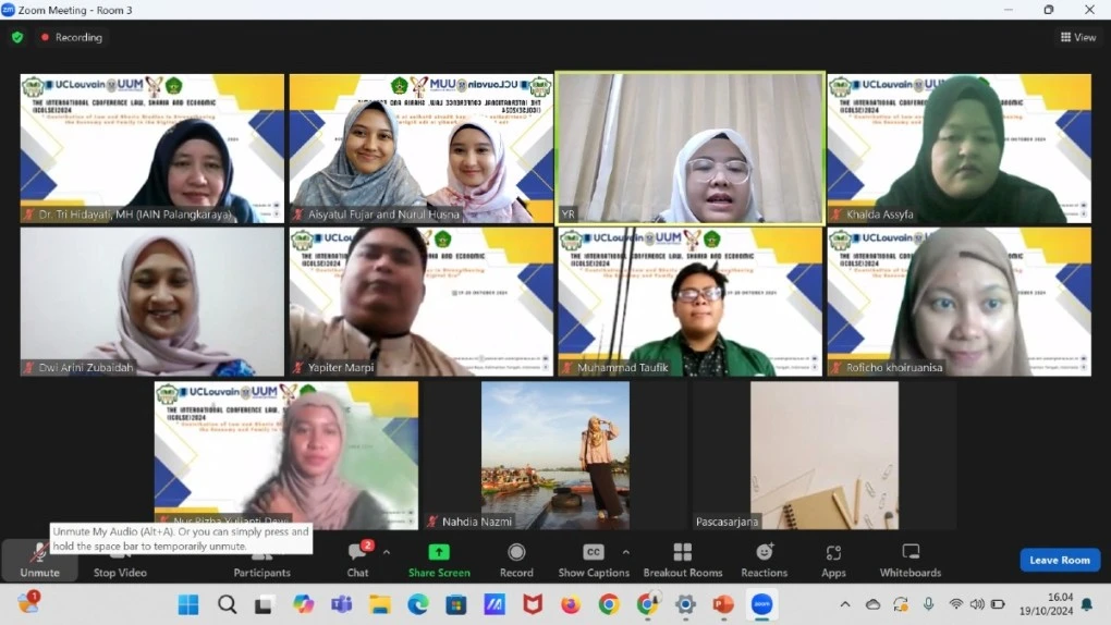 Mahasiswa Fakultas Syariah Raih Best Presenter Pertama ICoLSE 2024 Pascasarjana IAIN Palangkaraya