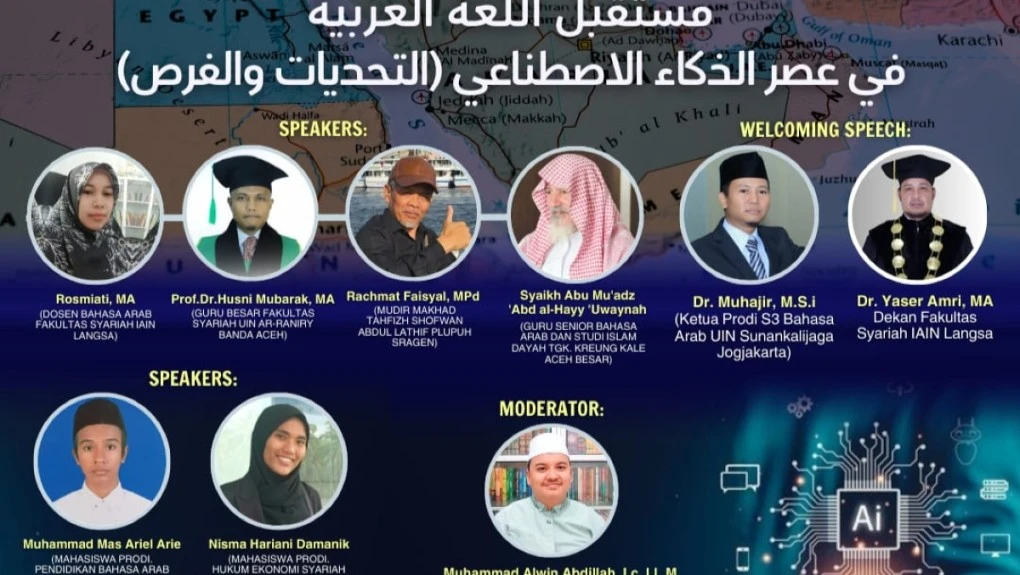 Menyambut Hari Bahasa Arab Se-Dunia, FASYA Selenggarakan Webinar Internasional.