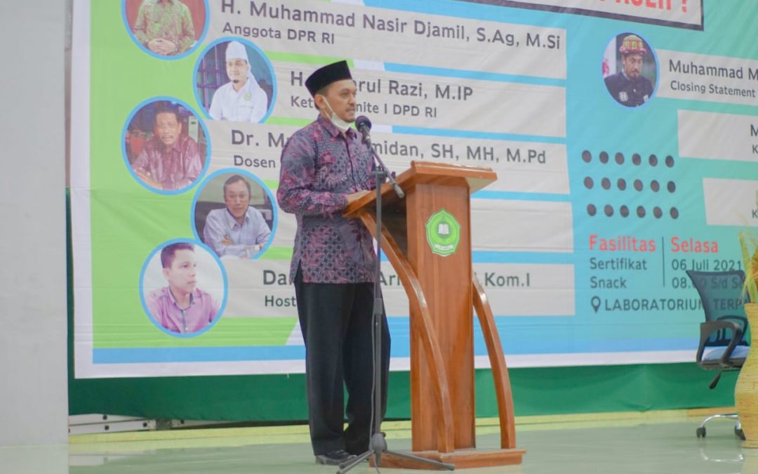 HMJ Prodi HPI dan HMJ Prodi HKI Fakultas Syariah IAIN Langsa Menggelar Dialog Publik Nasional