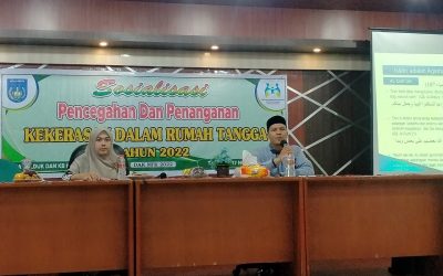 Wadek 3 Fasya jadi Narasumber di Kegiatan Sosialisasi Pencegahan dan Penanganan KDRT di Kota Langsa